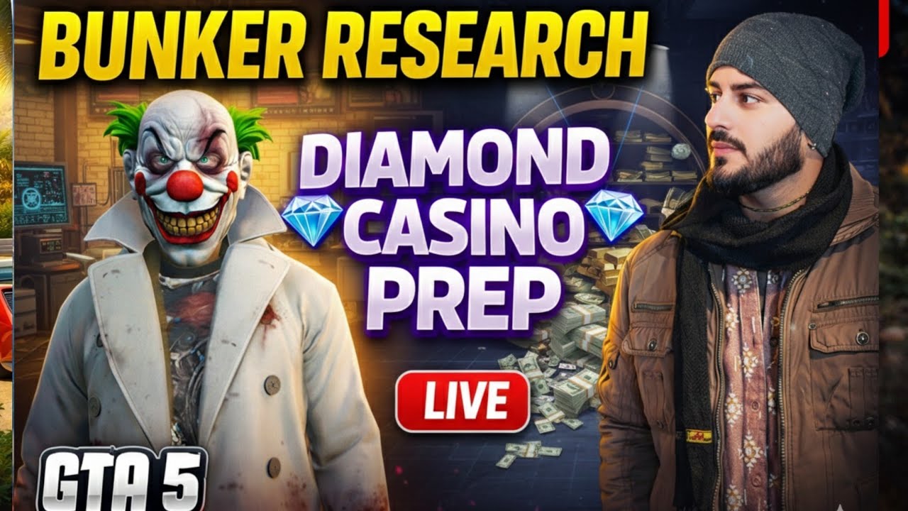 CASINO HEIST PREP + BUNKER GRIND! 💰 Non-Stop Action | GTA 5 Online Live