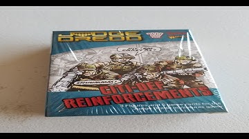 Judge Dredd: City-Def Reinforcements Unboxing