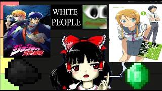Anime I Hate Tierlist