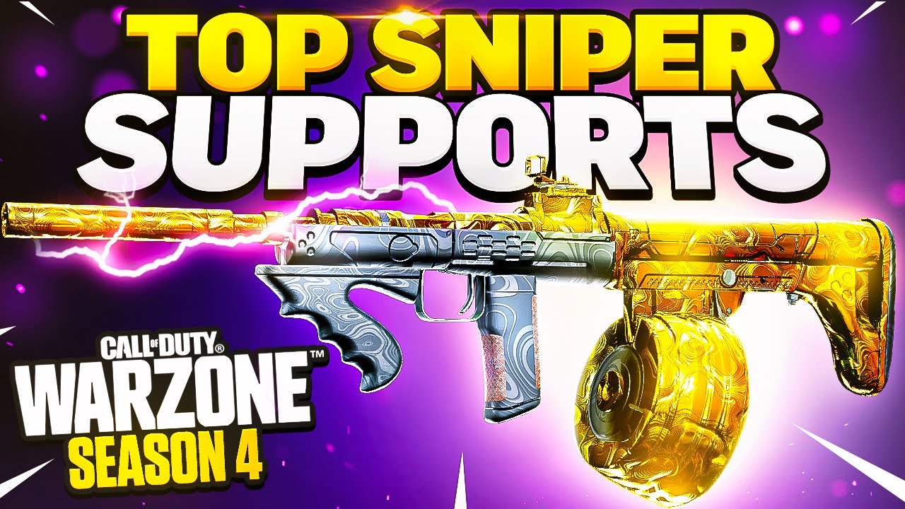 Top Sniper Supports for Warzone Season 4
