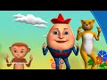 If You're Happy and You Know it Clap Your Hands Song   3D Animation Rhymes for Children