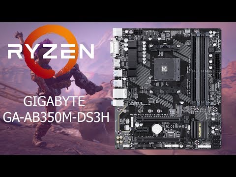 Обзор Gigabyte GA-AB350M-DS3H с X370 Обзор Gigabyte GA-AB350M-DS3H с X370