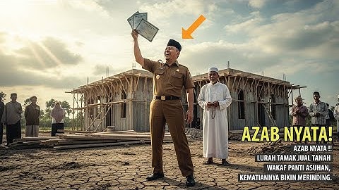 Pak Lurah Serakah! Tanah Wakaf Panti Asuhan Dijual, hingga akhir mengerikan.