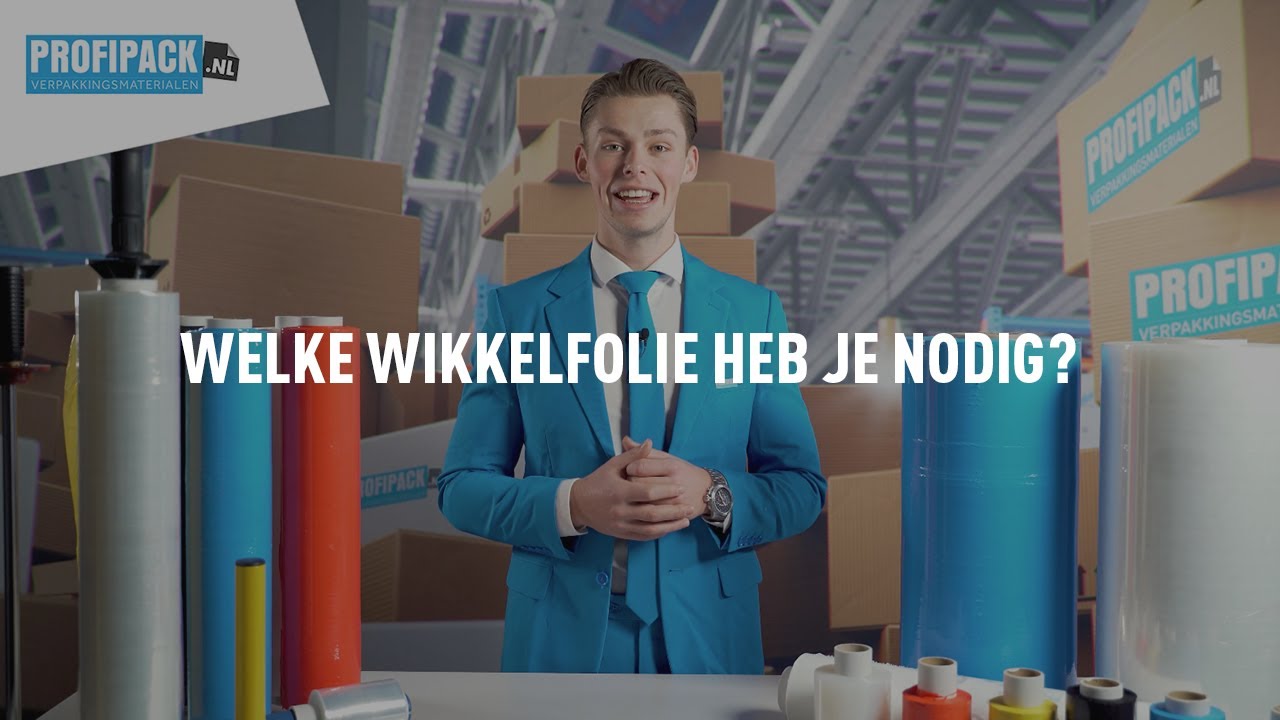 Welke wikkelfolie heb je nodig?