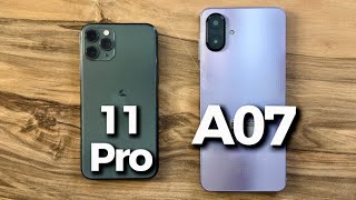 Iphone 11 Pro Vs Samsung Galaxy A07