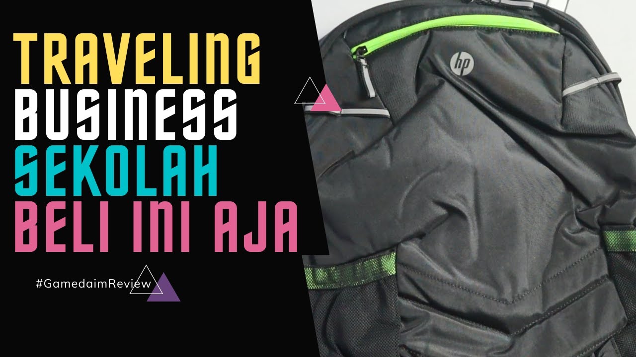 Review HP Pavilion Gaming Backpack 2021 - YouTube