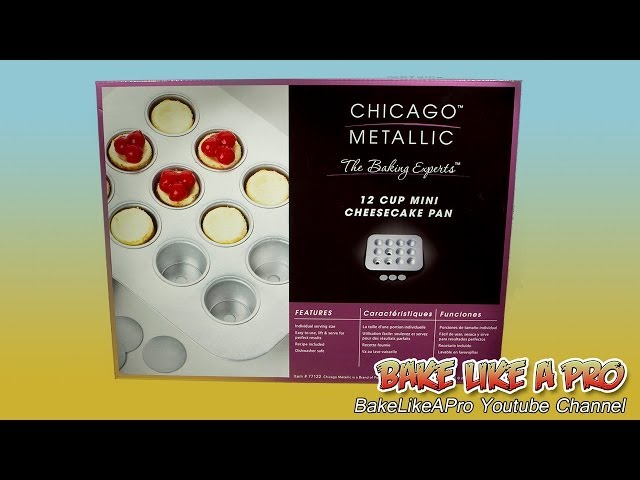 Mini-Cheesecake Pan - Chicago Metallic - A Bundy Baking Solution