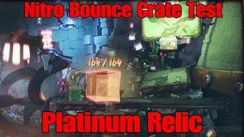 Crash Bandicoot 4 - Nitro Bounce Crate Test guide, Platinum Relic Flashback Tape (Coco gameplay)