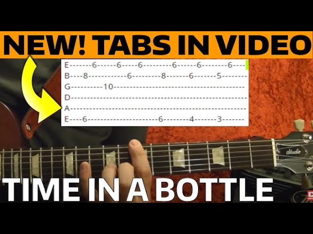 Time In a Bottle Guitar Lesson by Jim Croce WITH TABS! - YouTube