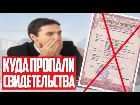 КУДА ПРОПАЛИ СВИДЕТЕЛЬСТВА ПРАВО СОБСТВЕННОСТИ НА НЕДВИЖИМОСТЬ / Выписка из ЕГРН / Чем это грозит?