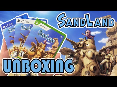 Sand Land (PS4/PS5/XSX) Unboxing