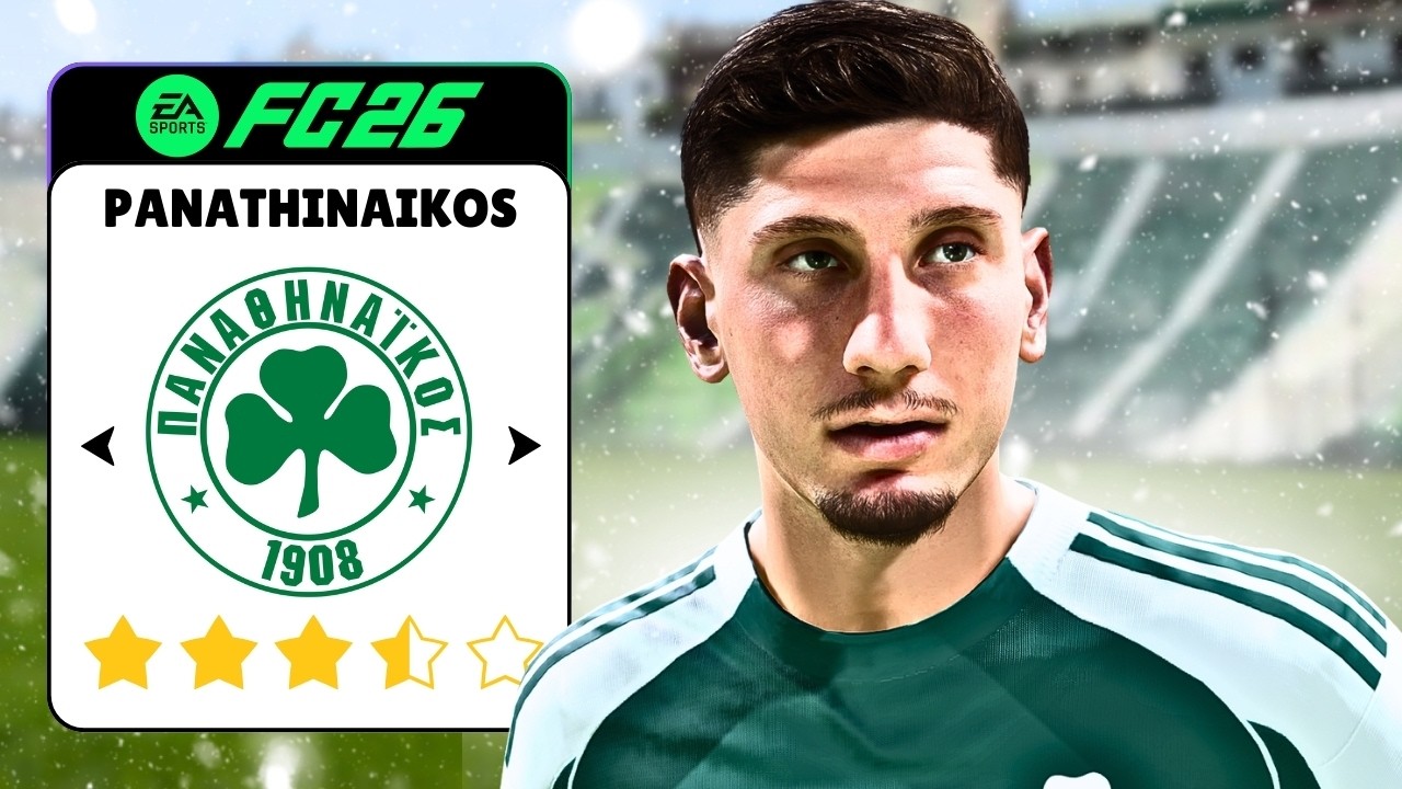I Rebuild Panathinaikos In FC26!!..