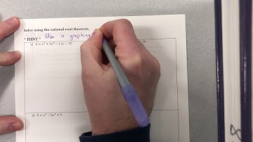 4.5 Solving Polynomials Equations