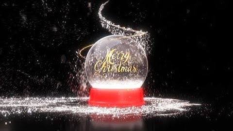 Snow Globe Logo (Best After Effects Projects)