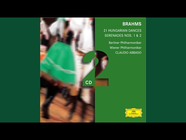 Brahms - Sérénade n°1: 2e mvt "scherzo" : Mahler Chber Orch / C.Abbado