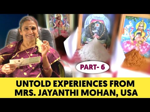Amazing Sai Miracles Focus On Divinity and Compassion | PART 6 | MRS. JAYANTHI MOHAN, USA