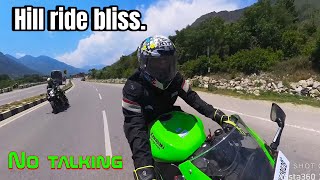 2024 ZX6R HIGHWAY RIDING ( PURE SOUND NO TALKING) INSTA 360