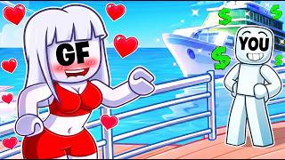YOU Spent $100,000,000 To RIZZ Your CRUSH With the SUPER YACHT In Roblox Driving Empire!
