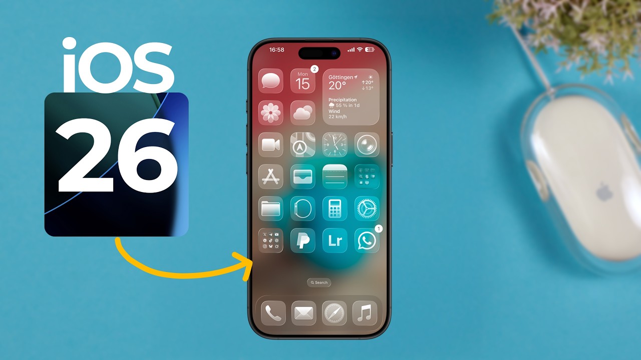 iOS 26 Resmen Yayınlandı! Sıvı Cam Tasarım ve 35 Yenilik