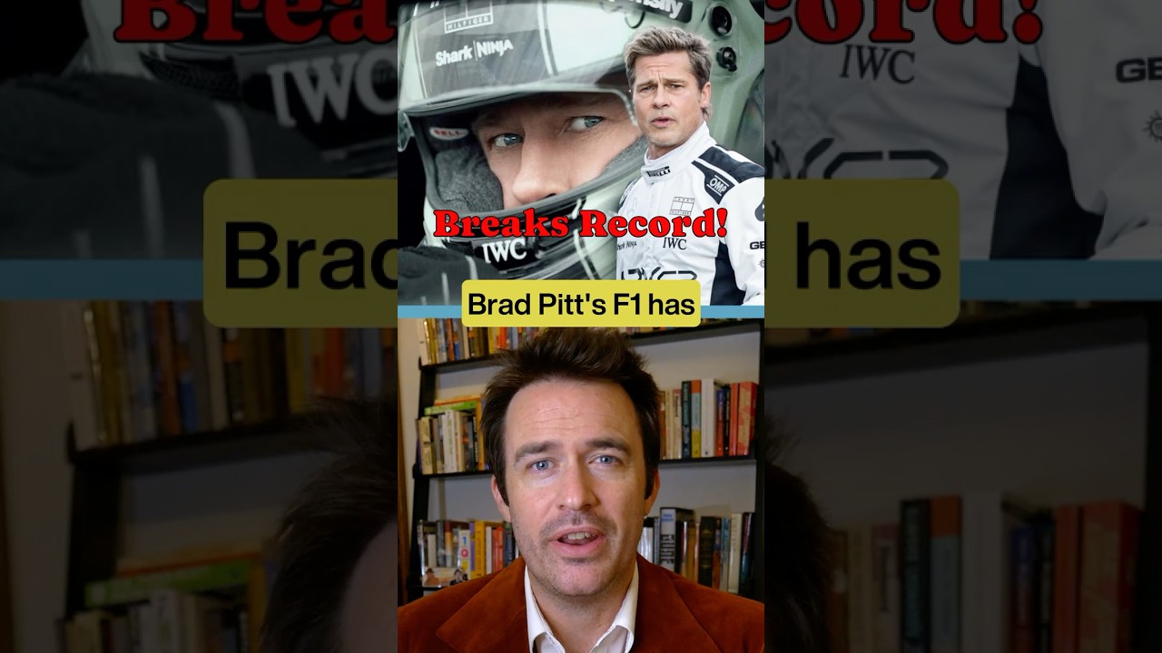 Brad Pitt’s F1 breaks his personal box-office record 