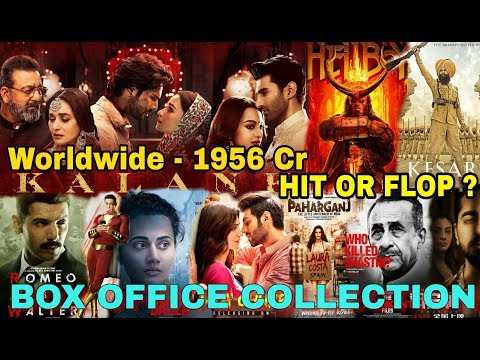 box-office-collection-of-kalank,-hellboy,-kesari,-raw,-badla,-shazam-movie-etc-2019