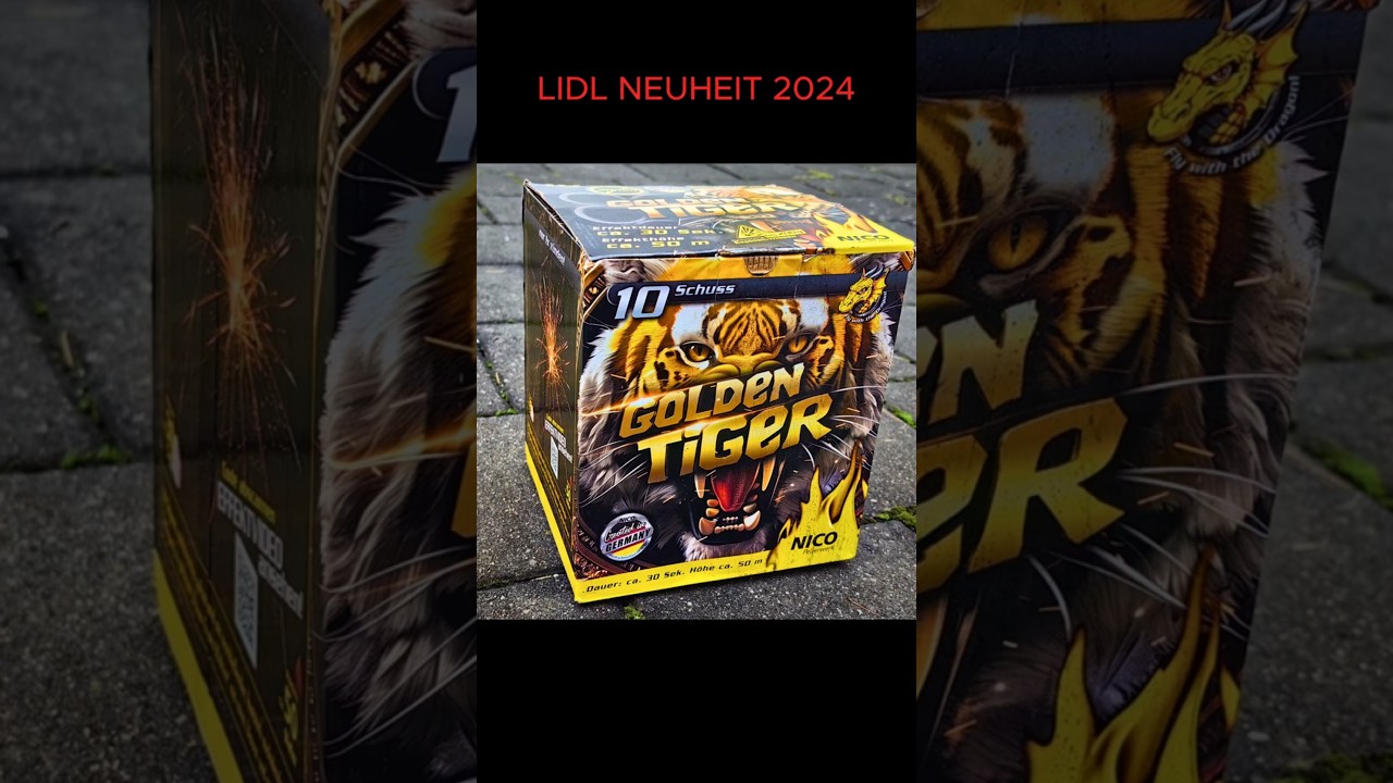 Golden Tiger Lidl 12,99€ | Lidl Neuheit 2024 (Werbung)
