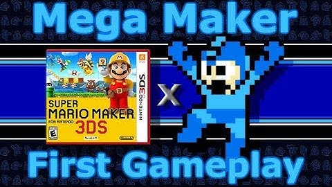 Mario Maker meets Mega Man! First Gameplay and Impressions! | Mega Man Maker