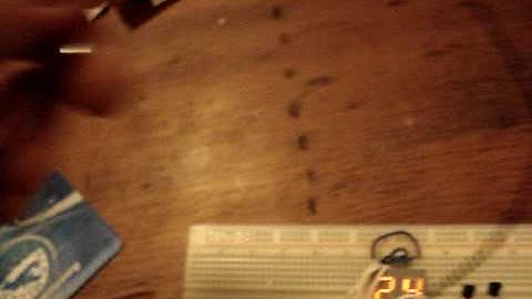 Digital thermometer arduino project