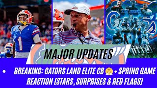 BREAKING: Gators Land ELITE CB 😤 + Spring Game REACTION (Stars, Surprises & Red Flags)