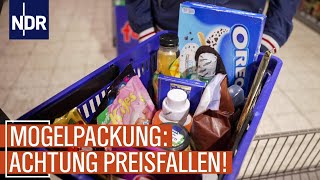 Lebensmittel: Wie mit Mogelpackungen geschummelt wird | Dürfen Die Das? | NDR