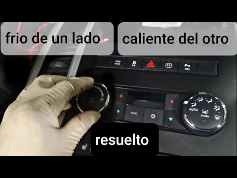 aire frio lado del conductor y aire caliente lado del pasajero? - RESUELTO! (dodge,jeep,chrysler)