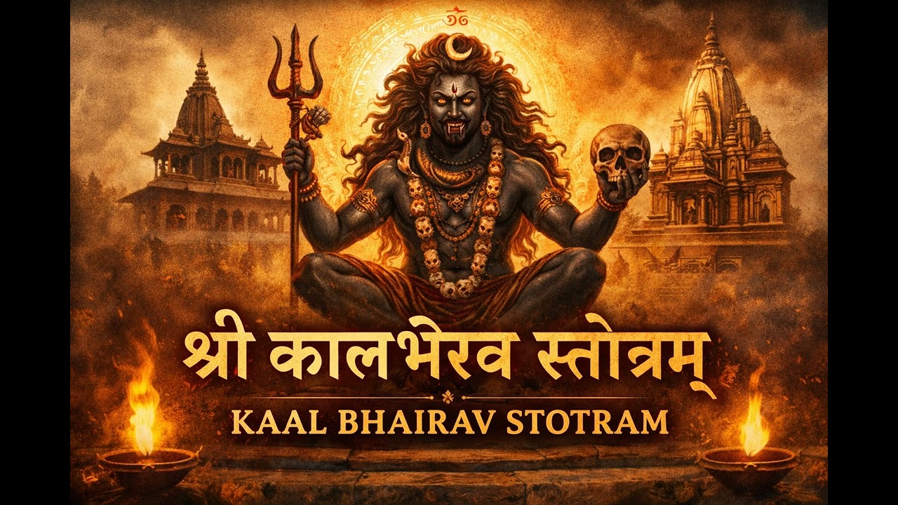 श्री कालभैरव स्तोत्रम् | Bhajan Style | Fear, Negativity & Obstacles Destroyer