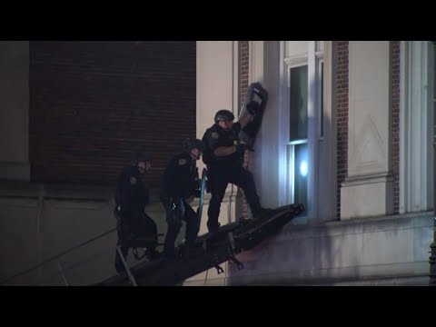 NYPD retaking Columbia University campus; dozens arrested