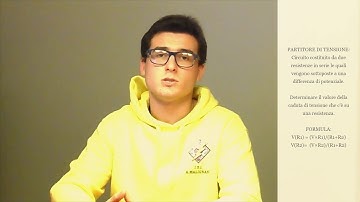 GRANDEZZE ELETTRICHE: PARTITORE DI TENSIONE