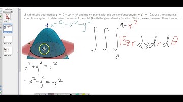 Finding Mass with Cylindrical Coordz