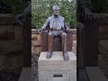 Orson Wells statue in Woodstok IL #orsonwelles #woodstock #influentialpeople #movie #theater