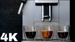 Coffee sounds, Pouring coffee in cup, drip coffee noise, café shop noise, coffee machine, meditation