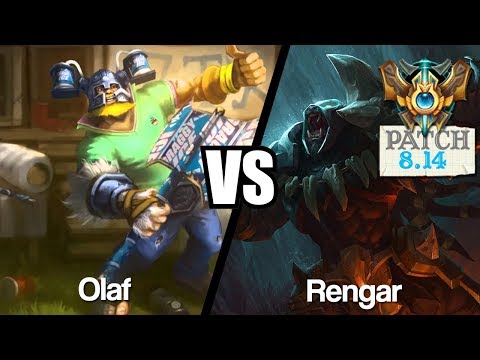 Vidéo d'Alderiate : ALDERIATE - OLAF VS RENGAR - 8.14 - CHALLENGER