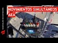 Movimientos simultáneos de la Autoescalera Automática (AEA)