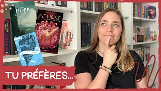 DILEMME LIVRESQUES ⎜Tu préfères... ?