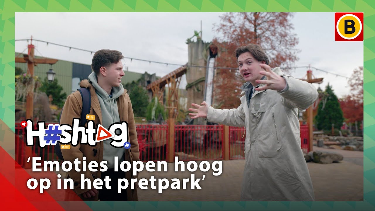 #5 Vloggen in TOVERLAND met BART BAAN! 🎢 | Hashtag