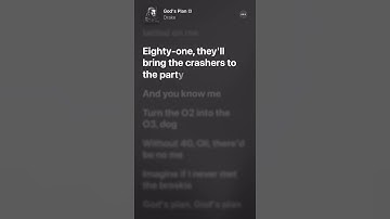 Thumbnail of Drake - God's Plan - Lyrics