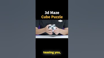 3D Maze Cube Puzzle 🔥 Can You Solve It?