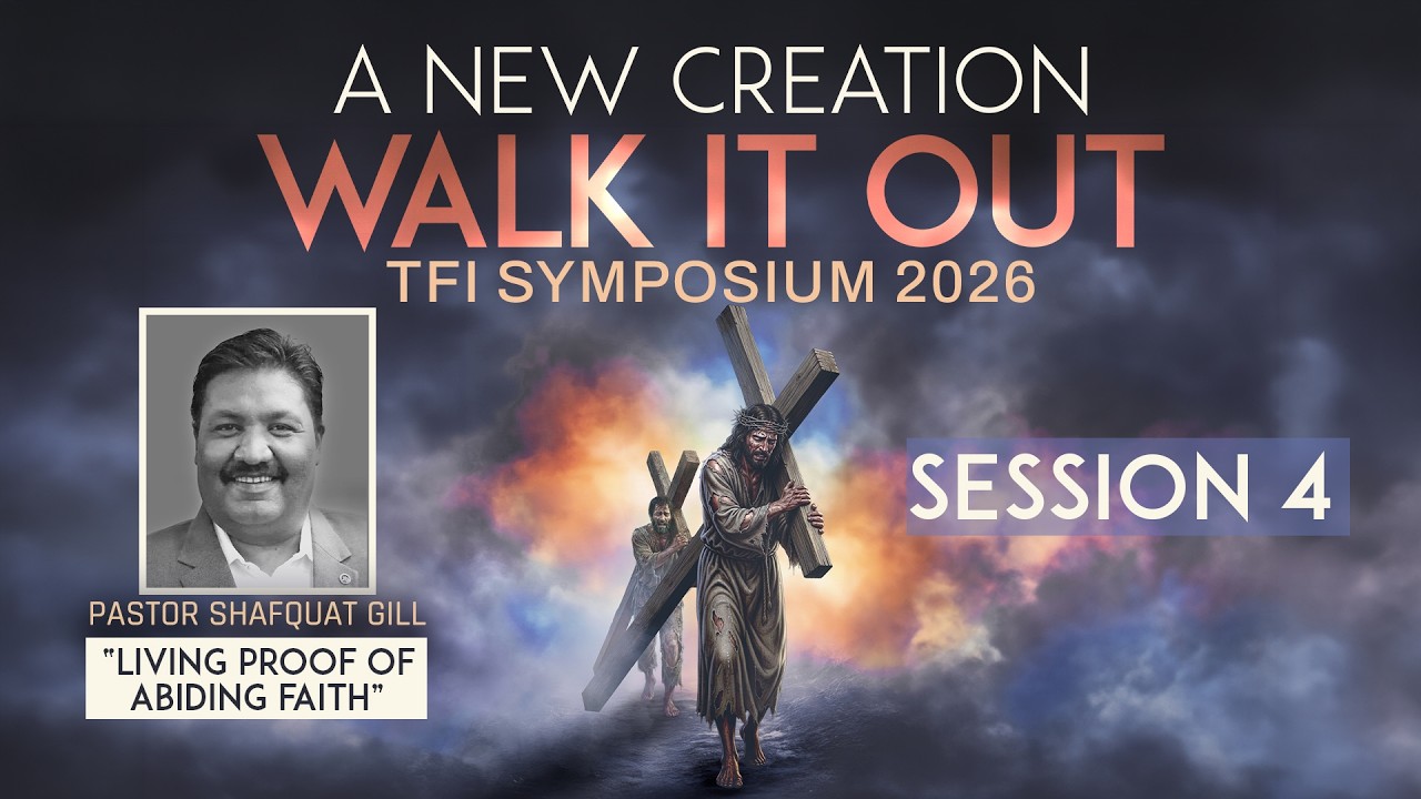 LIVING PROOF OF ABIDING FAITH | PASTOR SHAFQUAT GILL | SESSION 4 | TFI SYMPOSIUM 2026