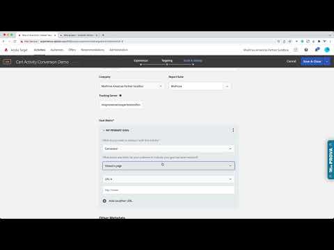 Adobe Analytics Activity Conversions