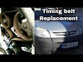 Peugeot Partner 1.6 HDI Timing belt   water pump replacement