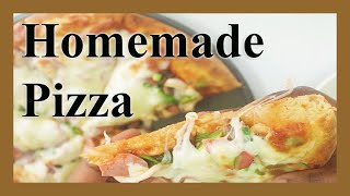 Homemade pizza from scratch/Soft dough 2 ways/Easy sauce and toppings. screenshot 2
