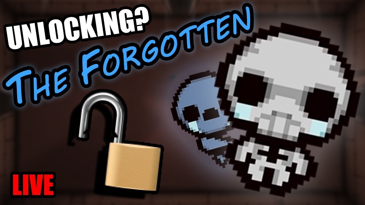 Unlocking The Forgotten Binding Of Isaac Rebirth Youtube