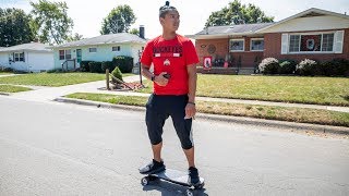 Boosted Board Mini X Unboxing by a College Student Who has Never Ridden a Skateboard