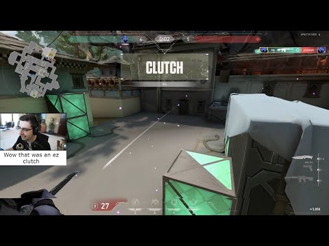 SEN Shroud almost throws round then does this ...😳